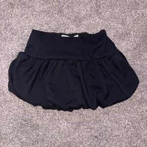 Black Hollister Bubble Skirt